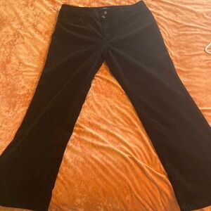 Chaps Black Velvet Jeans Like New/ Never Worn